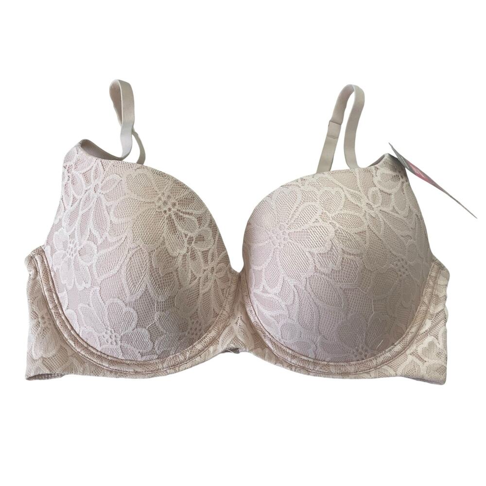 Maidenform Womens Bra Size 38C Push Up Underwire Style P00731 Convertable Strap